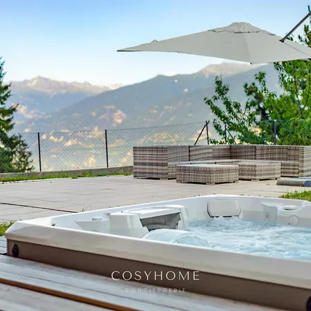 Dağ evi Le Pouchignon L Jaccuzzi L By Cosyhome Savièse